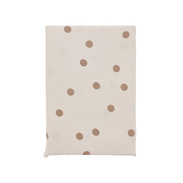 Set copripiumino e federa marrone in raso di cotone per letto singolo 140x200 cm Solaris – Södahl-image-3