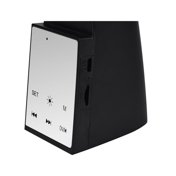 Lampada da tavolo LED nero opaco con timer (altezza 45 cm) Linus - Trio-image-2