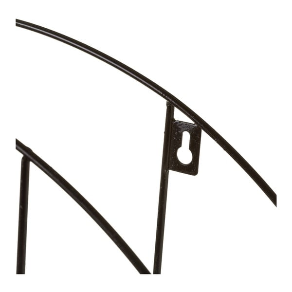 Scaffale a castello nero naturale in legno massiccio di pavlovnia - Casa Selección-image-2