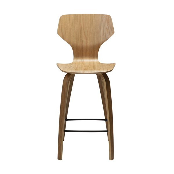Sgabello da bar di colore naturale (altezza della seduta 65 cm) S.I.T – DAN-FORM Denmark-image-1
