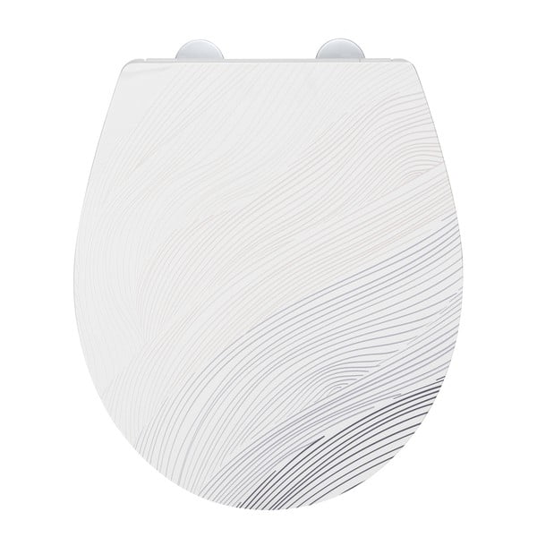 Sedile WC con chiusura Easy-Close (automatica) 38 x 44,5 cm Menin – Wenko