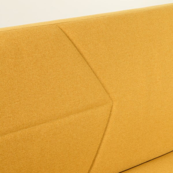 Divano letto giallo senape Neiela - Kave Home-image-1