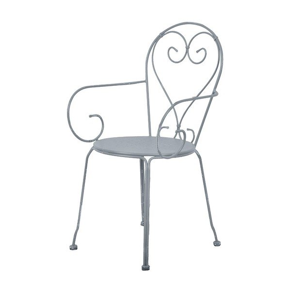 Šedá židle na balkón Esschert Design Nature