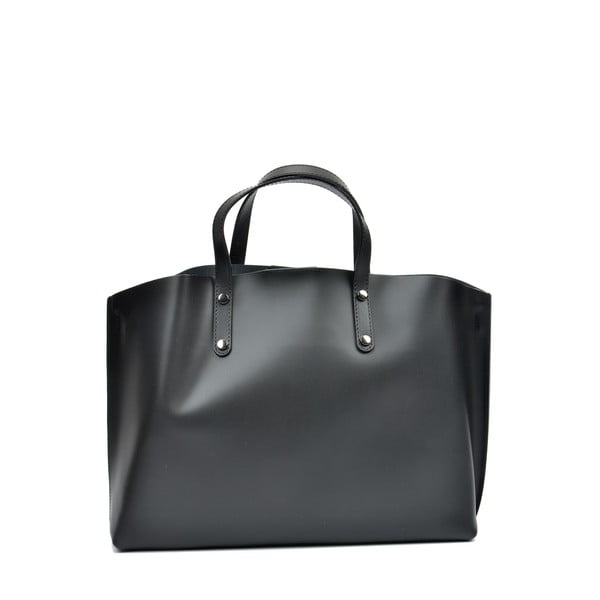 Borsa in pelle nera Cristine - Luisa Vannini-image-1