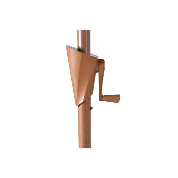 Ombrellone beige ø 300 cm Wood – Rojaplast-image-4