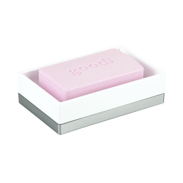 Portasapone bianco, 13 x 8 cm Clarity - iDesign-image-2