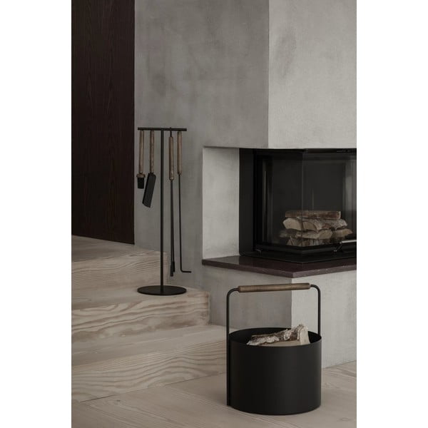 Cestino per legno Ashi - Blomus-image-1