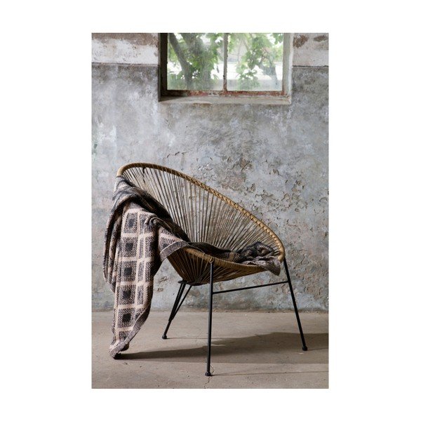 Béžovo-šedý přehoz BePureHome Double, 130 x 170 cm-image-4