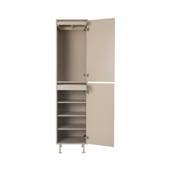 Armadio beige in MDF 50x210x55 cm Kipp – Jotex-image-4