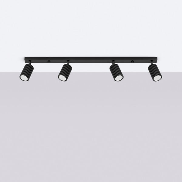 Faretto nero 6,5x81 cm Gleam – Sollux-image-4