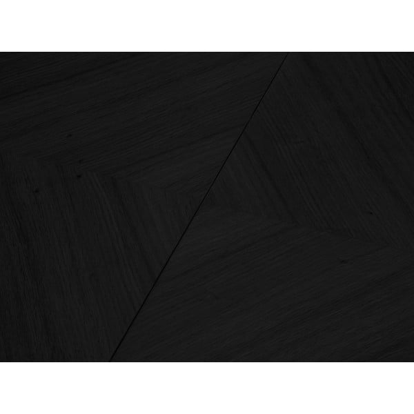 Tavolo da pranzo rotondo con piano nero allungabile con estensione ø 120 cm Magnus – Windsor & Co Sofas-image-1