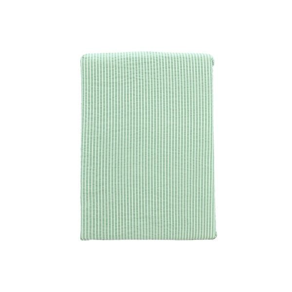 Set copripiumino e federa verde chiaro in cotone per letto singolo 140x200 cm Cheerful – Södahl-image-3