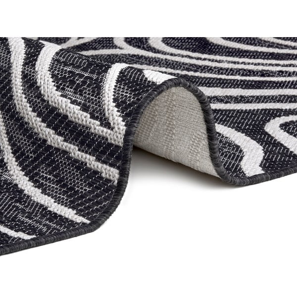 Tappeto per esterni antracite 194x290 cm - Elle Decoration-image-2