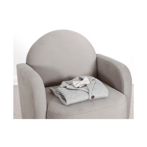 Poltrona grigia per bambini Nock - Artie-image-1