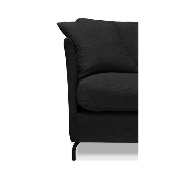 Tmavě šedá trojmístná pohovka Windsor  & Co. Sofas Saturne-image-3
