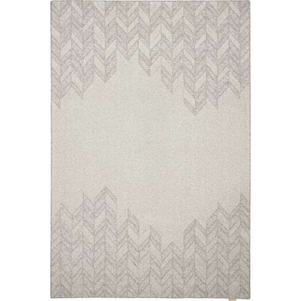 Tappeto in lana grigio chiaro 200x300 cm Credo - Agnella
