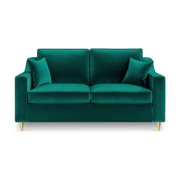 Divano a due posti verde Marigold - Mazzini Sofas-image-1