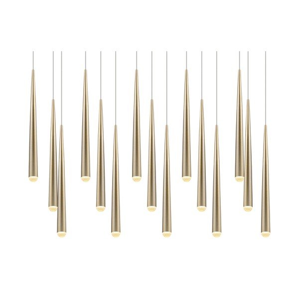 Lampadario LED dorato Cala – Trio Select-image-3