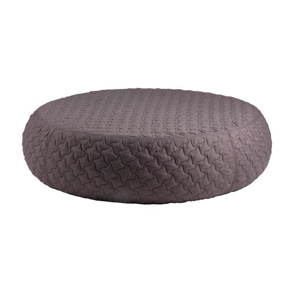 Pouf Alto grigio scuro, ø 100 cm - sømcasa