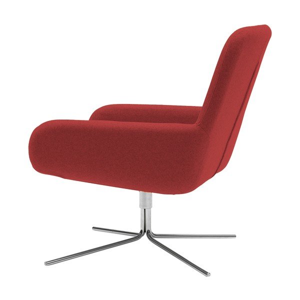 Sedia girevole rossa Girevole Coco - Softline-image-4