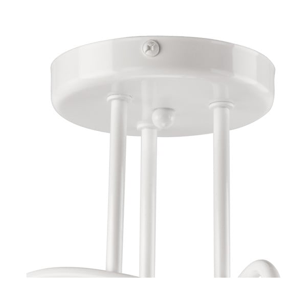 Plafoniera senza paralume bianca 36x36 cm Camilla – LAMKUR-image-4