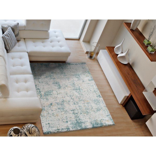 Tappeto grigio-blu , 80 x 150 cm Babek - Universal-image-1