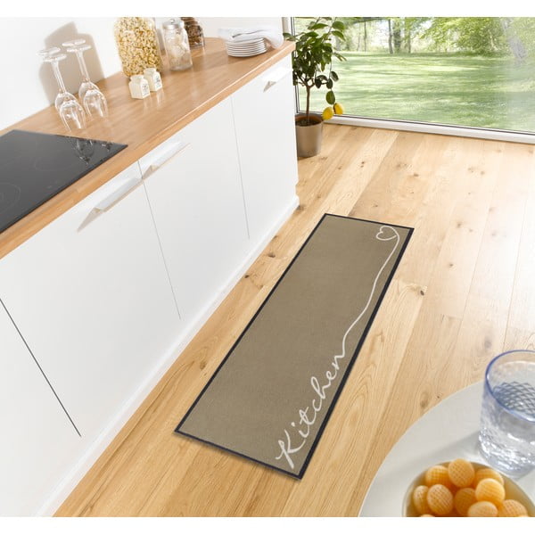 Runner da cucina beige, 50 x 150 cm Cook & Clean - Zala Living-image-1