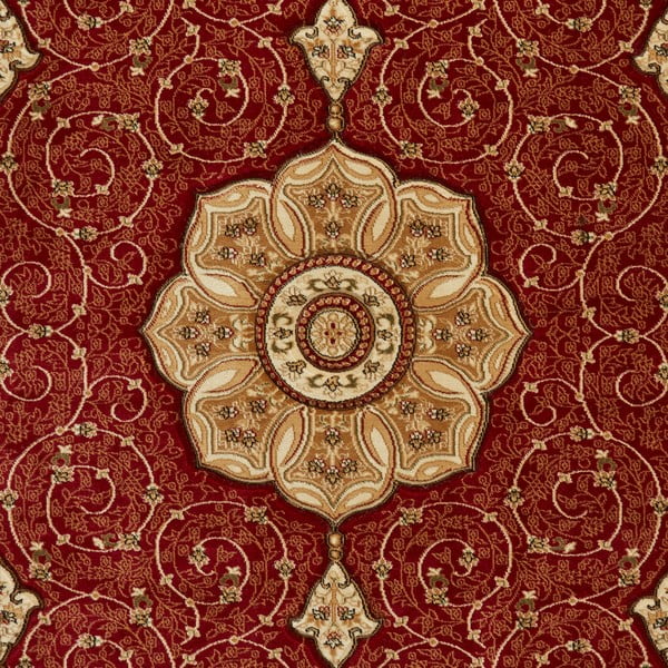 Tappeto rosso Heritage, 140 x 80 cm - Think Rugs-image-3