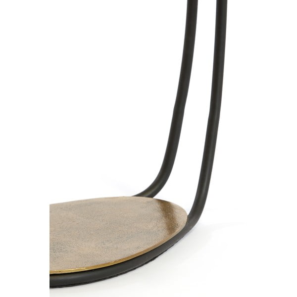 Tavolo portaoggetti in metallo 27x43 cm Marsh - Light & Living-image-4