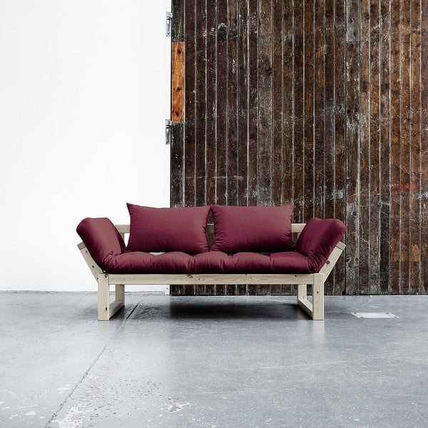 Pohovka Karup Edge Natural/Bordeaux