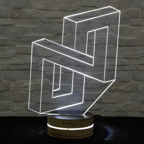 3D stolní lampa Deception