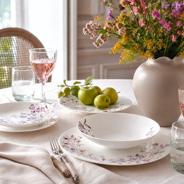 Set da pranzo in porcellana 18 pz Louka – Orion-image-1