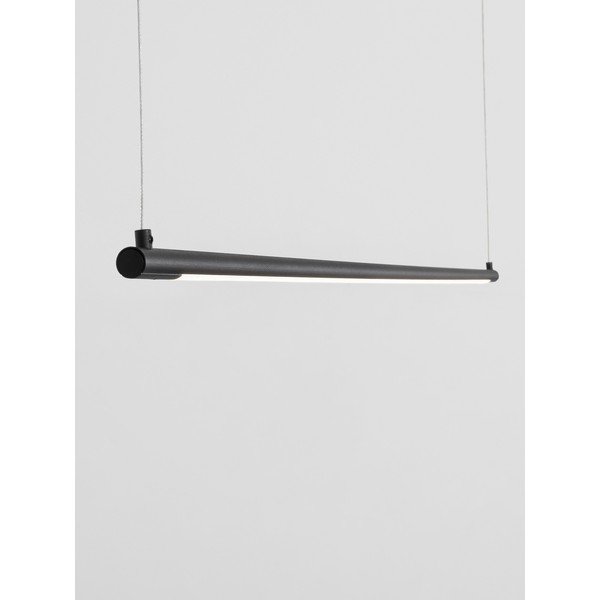 Lampadario LED nero opaco in alluminio Elettra – Nova Luce-image-4