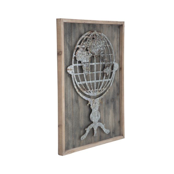 Decorazione murale in legno Metal World Tenebris, 60 x 80 cm - Mauro Ferretti-image-1