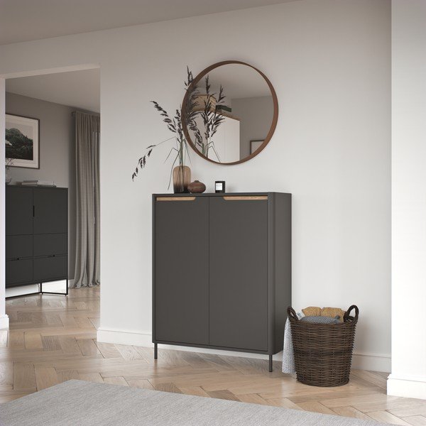 Scarpiera grigio antracite , 88 x 110 cm Switch - Tenzo-image-1