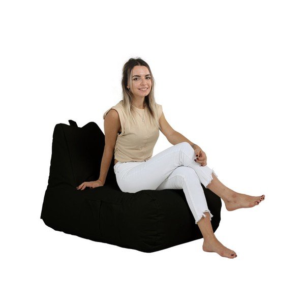 Borsa nera per sedersi Trendy - Floriane Garden-image-1