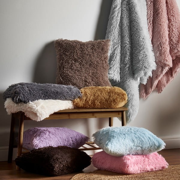 Coperta in micropush marrone 150x200 cm Cuddly - Catherine Lansfield-image-3