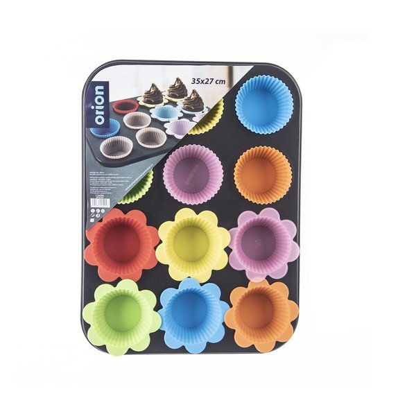 Stampo da forno in metallo per muffin 27x35 cm – Orion-image-1