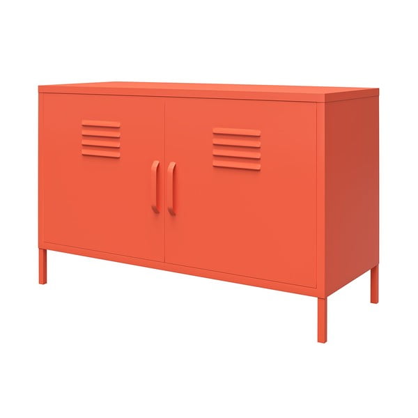 Armadietto in metallo arancione , 100 x 64 cm Cache - Novogratz-image-2