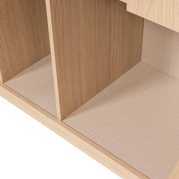 Mobile componibile di colore naturale 80x215 cm Build – WOOOD-image-2