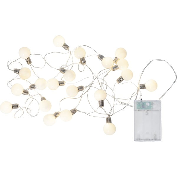 Catena luminosa con alimentazione a batteria numero lampadine 20 pz lunghezza totale 300 cm Mini Glow – Star Trading-image-4