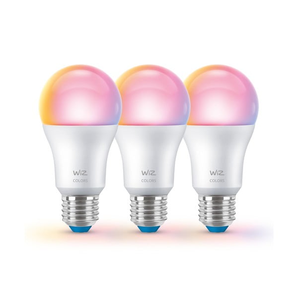 Lampadine smart in set LED 3 pz con presa E27, 9 W – WiZ-image-2