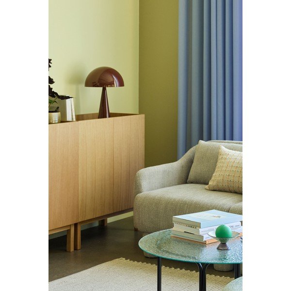 Armadietto di colore naturale con effetto rovere 80x90x40 cm Ark – Hübsch-image-2
