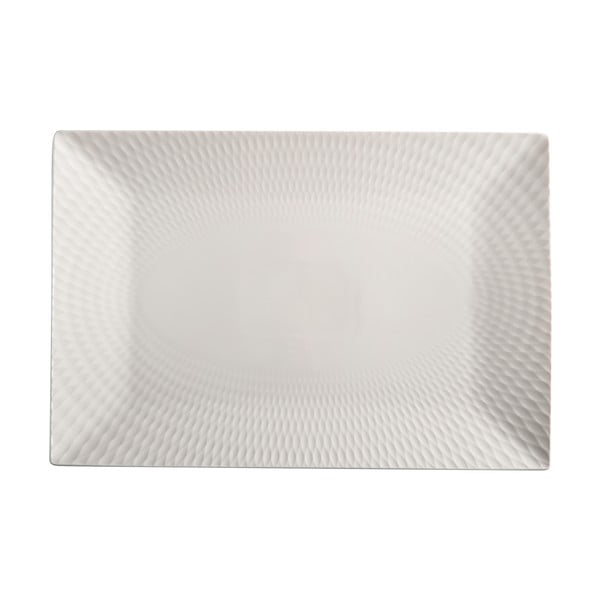 Piatto da portata bianco in porcellana 25x36,5 cm Diamonds – Maxwell & Williams