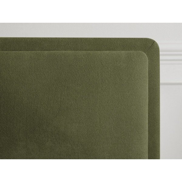 Letto matrimoniale imbottito verde imbottito con rete inclusa 140x190 cm Mara – Bobochic Paris-image-3