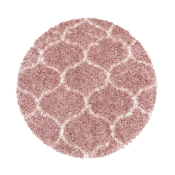 Tappeto rotondo rosa ø 160 cm Salsa - Ayyildiz Carpets