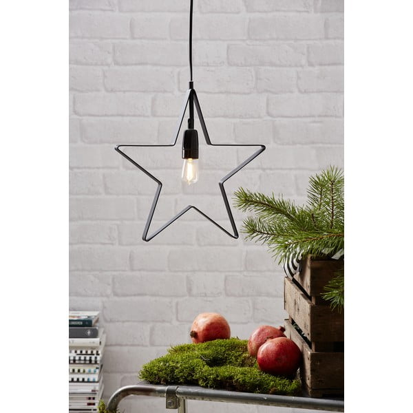 Decorazione luminosa nera con motivo natalizio Orbit - Star Trading-image-3