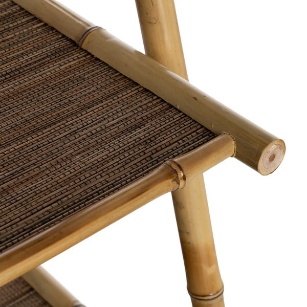 Scaffale di colore naturale in bambù 48x152x50 cm Manali – Ixia-image-4