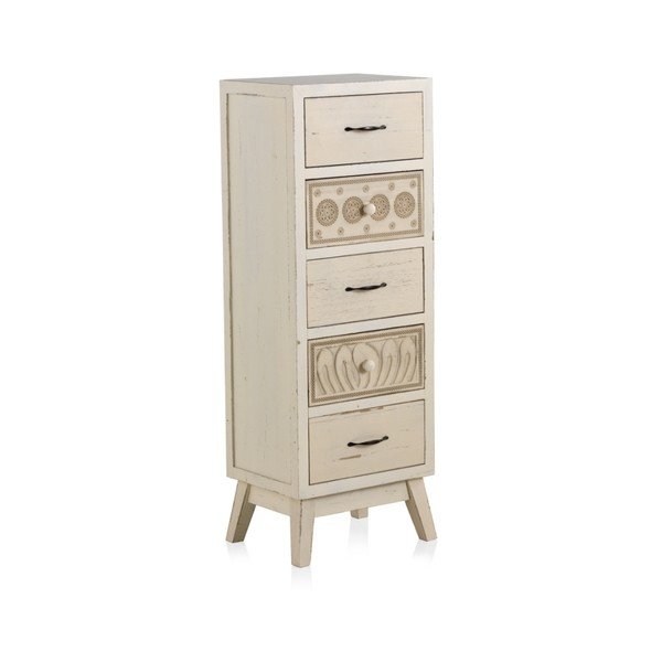 Cassettiera in legno con 5 cassetti Lorelai - Geese