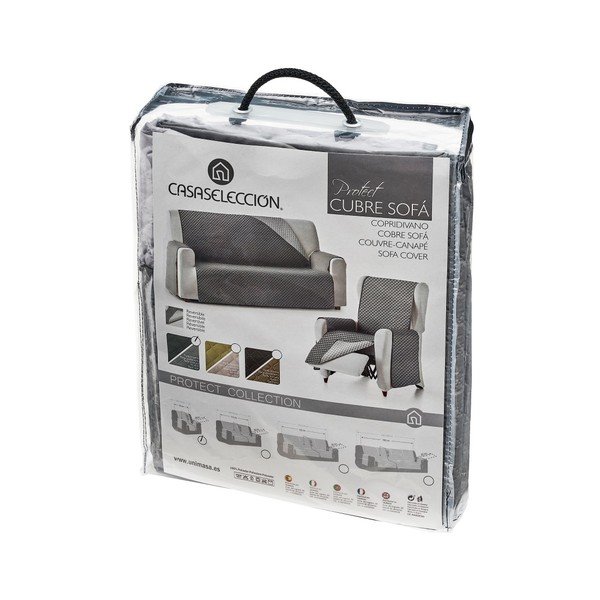 Copertura protettiva grigia per poltrona 55 cm Protect - Casa Selección-image-3